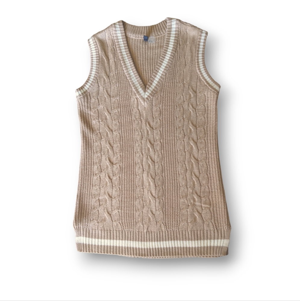 H&M Rib-knit Sweater Vest - Picture 1 of 4